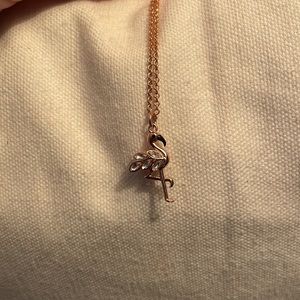 Kate spade flamingo necklace